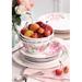 Royal Albert Everyday Friendship 16 Piece Dinnerware Set, Service for 4 Porcelain/Ceramic in Pink/White | Wayfair 40034013