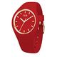 ICE-WATCH - Ice Glam Colour Red - Women's Wristwatch With Silicon Strap - 016264 (Medium)