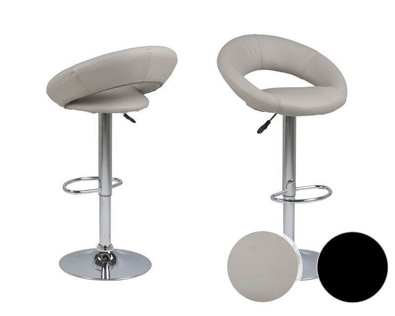 Actona »Plump« Barhocker 56x100x50 / schwarz