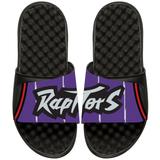 ISlide Black/Purple Toronto Raptors NBA Hardwood Classics Jersey Slide Sandals