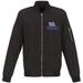 Men's JH Design Black Dale Earnhardt Jr. Lightweight Nylon Bomber Jacket