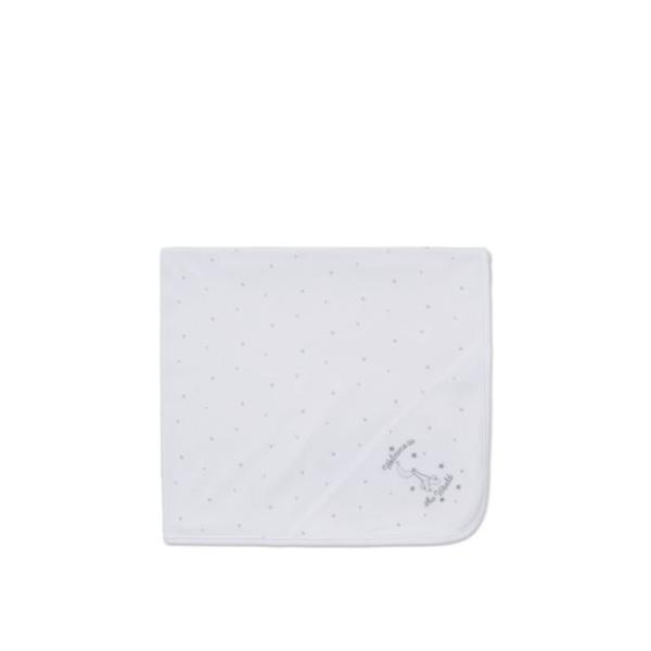 little-me-kids-welcome-to-the-world-receiving-blanket,-white/
