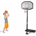 Basketballstaender von 202 bis 305cm hoehenverstellbar, Basketballkorb mit Staender,