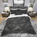 East Urban Home Modern Duvet Cover Set Microfiber in Black | Twin Duvet Cover + 1 Sham | Wayfair 17403AB4AE6D43CE970E7035B6142956