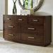 Lexington Laurel Canyon Radcliffe Standard Dresser Wood in Brown/Red | 36 H x 66 W x 20 D in | Wayfair 721-233