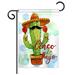 Breeze Decor Mr Cactus Cinco de Mayo 2-Sided Polyester 19 x 13 in. Garden Flag in Green | 18.5 H x 13 W in | Wayfair BD-SW-G-115130-IP-BO-DS02-US