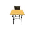 GN Netcom Exam Desk Study Classroom Market stall Expo Laptop Folding Table Chair
