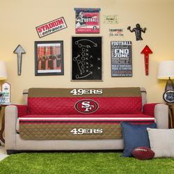 Red San Francisco 49ers Sofa Protector