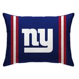 Blue New York Giants 20" x 26" Plush Bed Pillow