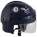 Mark Scheifele Winnipeg Jets Autographed Navy Mini Helmet