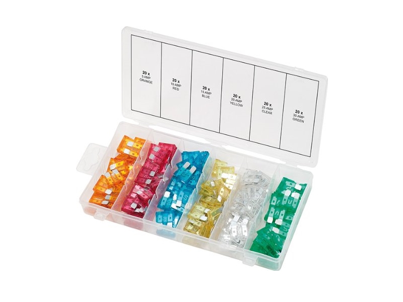 KS TOOLS Sicherungssortiment 120 teilig 970.0250 Sortimentskasten Image