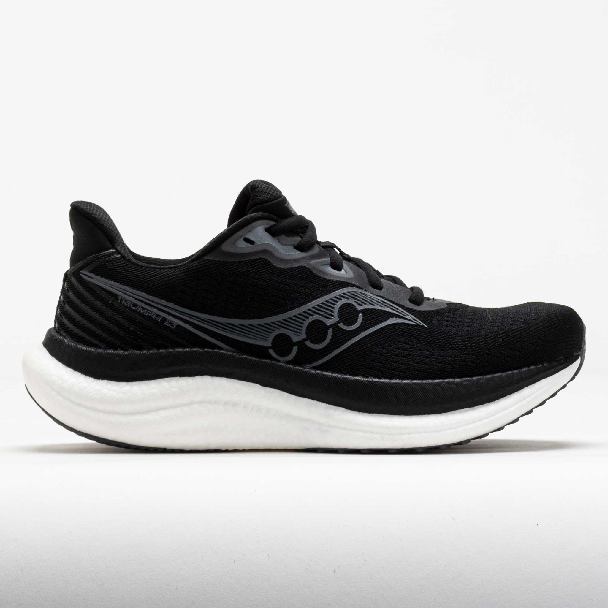 Saucony Triumph 23 Women's Running Shoes Black/White