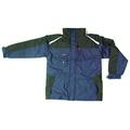 TuffStuff Cleveland Fleece Lined Men's Jacket Coat Waterproof Windproof Warm Detachable Lined Hood Inside Pocket Mobile Pocket Navy/Black L (44-46'' Chest)