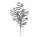 Vickerman 555910 - 22" Gunmetal Bipinnate Glitter Leaf Spray (12 pack) (L186184)