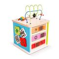 Baby Einstein Hape Innovation Station Activity Cube Wooden Toy