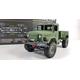 Heng Long 1:16 Radio Remote Control 3853A Military Truck Jeep Car Tank 4WD Desert Army Forest Camouflage Green War Artillery Vehicle