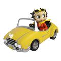Betty Boop In Yellow Sports Car - 30cm Collectable Figurine