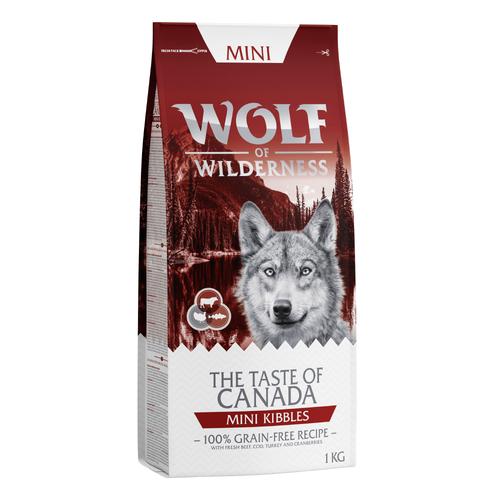 5kg Mini Kroketten Canadian Woodlands Wolf of Wilderness Hundefutter trocken