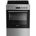 Blomberg 24" Electric, True Convection w/fan & Circular Element, Smooth Top 4 Zone, Stainless | 36 H x 23.56 W x 25.75 D in | Wayfair BERU24102SS