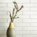 Bond Tile Rhythmic Thunder 2" x 9" Terra Cotta Brick Look Subway Wall & Floor Tile in Gray/White | 9 H x 2 W x 0.47 D in | Wayfair EXT3RD104735