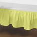 aBaby Portable Crib Skirt Cotton Blend in Gray/Green/Yellow | 24 W x 38 D in | Wayfair 05038- yellow