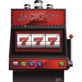 Advanced Graphics Vegas Slot Machine Cardboard Standup | 34 H x 26 W x 6 D in | Wayfair 1843