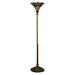 August Grove® Ziemer 72" Torchiere Floor Lamp Metal in Brown | 72 H x 14 W x 14 D in | Wayfair AGGR1730 37009105