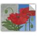 Winston Porter Laskowski More Poppies Removable Wall Decal Vinyl in Blue/Gray/Red | 14 H x 18 W in | Wayfair 9CD52B0B71B84C599DD6E2C9A0995BCA