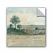 August Grove® Jantzen Fields Before The Storm Removable Wall Decal Vinyl in Brown/Green | 14 H x 14 W in | Wayfair C175F21CD0F9402C9CFDDEC8ACE9D7CE