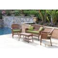 August Grove® Cecilton 4 Piece Rattan Sofa Seating Group w/ Cushions Synthetic Wicker/All - Weather Wicker/Wicker/Rattan | Outdoor Furniture | Wayfair