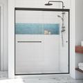 Arizona Shower Door Leser 56" W x 67.38" H Frameless Shower Door Tempered Glass | 67.38 H in | Wayfair LSER6067AOBRNR