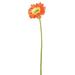 August Grove® Artificial Gerbera Daisy Stem Polyester in Yellow | 21 H x 5 W x 5 D in | Wayfair AGGR1566 35267696