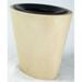 Allied Molded Products 35 Gallon Trash Can Fiberglass in Brown | 32 H x 22 W x 31 D in | Wayfair 7O-223132T-DC-11