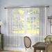 August Grove® Meriwether Floral Sheer Rod Pocket Single Curtain Panel Polyester in White | 84 H in | Wayfair AGGR1587 36868698