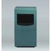 Allied Molded Products Amber 30 Gallon Trash Bin Fiberglass in Green | 44 H x 24 W x 24 D in | Wayfair 7AM-2040TA-PD-28