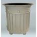 Allied Molded Products Virginia 36 Gallon Trash Bin Fiberglass in Red | 37 H x 33 W x 33 D in | Wayfair VA-3337TA-PD-17