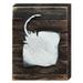 Designocracy Coastal Stingray Vintage Board Wall Décor in Brown/White | 18 H x 12 W x 1.5 D in | Wayfair 98530-182