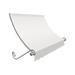 Awntech Concave Window Awning Wood in White | 28 H x 52.5 W x 24 D in | Wayfair CH22-WH-4W