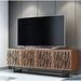 BDI Elements TV Stand for TVs up to 88" Wood/Metal in Brown | 28.75 H in | Wayfair 8779 WH-ME-WL