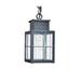 Breakwater Bay Wildes 1 -Bulb 10" H Outdoor Hanging Lantern Brass in Yellow | 10 H x 5 W x 5 D in | Wayfair 2B34D21210B944EA829FE56603C34741