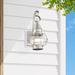 Breakwater Bay Aster Outdoor Wall Lantern Brass/Glass/Metal in Gray | 13.75 H x 7 W x 7.75 D in | Wayfair 7B9BCDAD1BC34CF1B8D8F7D700D951F4