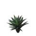 Brayden Studio® Gladiolus Desktop Foliage Tree in Black Pot Resin/Plastic | 40 H x 21 W x 40 D in | Wayfair BYST5030 41442037