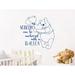 Decal House Winnie the Pooh Quotes Heart Balloon Wall Decal Vinyl in Blue | 22 H x 23 W in | Wayfair NL148-Blue