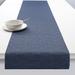 Chilewich Easy Care Bamboo Table Runner Plastic/Vinyl in Blue | 14 D in | Wayfair 100101-028