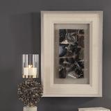 Willa Arlo™ Interiors Agate Stone Shadow Box Wall Décor, Solid Wood in Brown/Gray | 28 H x 20 W x 2 D in | Wayfair 962F1950046A484DADEC3BDBF794FAE0