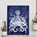 Courtside Market Graphic Art on Wrapped Canvas in Blue | 20 H x 16 W x 1.5 D in | Wayfair WEB-FA181