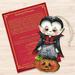 The Holiday Aisle® Dracula Wooden Hanging Ornament Wood in Brown | 5.5 H x 2.7 W x 0.25 D in | Wayfair CCE1B803376745FA95254707660190F8