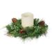 The Holiday Aisle® Busey Wreath in Brown/Green | 14 H x 14 W x 5 D in | Wayfair 5EDDFCED2F224C38A68EB4290A3837D1