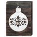 The Holiday Aisle® Christmas Ball Decorative Accent Wood in Brown | 12 H x 9 W x 2 D in | Wayfair E24E95E4E76B46C9A38478E101A137C8