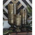 Darby Home Co 3 Piece Metal Hurricane Set Metal | 16 H x 6 W x 6 D in | Wayfair DBHC4381 26880182